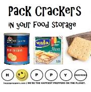 Crackers in your food storage