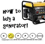 Prepper's Guide to buying a generator