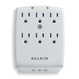 Belkin outlet power surge protector - power strip