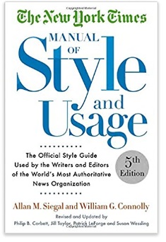New York Times Manual of Style