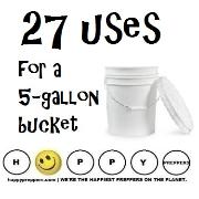 27 uses for a 5-gallon bucket