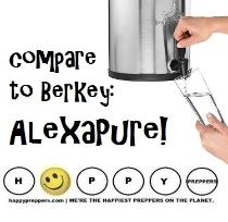 Compare to Berkey: AlexaPure