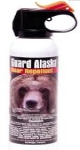 Bear spray as an improvised weapon
