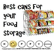 Best cans for your food storage