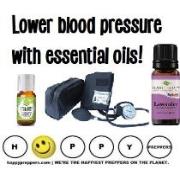 Lower your blood pressure with Essential oils