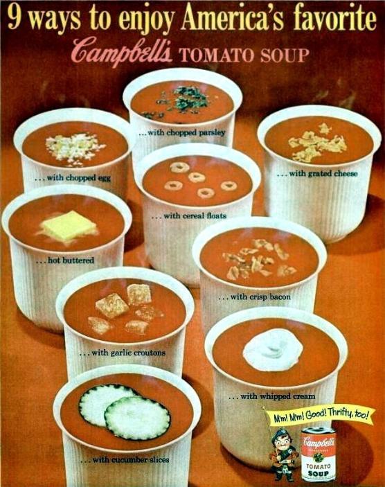 Vintage campbell's ad