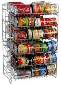 Canned food storage system