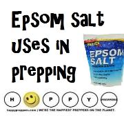 Epsom salt uses in prepping