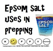 Survival uses of Epsom salt