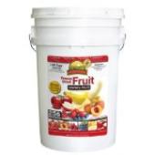 Bucket of freeze dried fruit