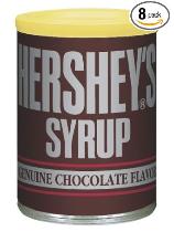 8 cans Hershey's syrup 