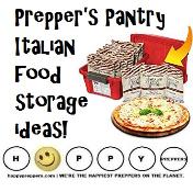 Prepper's Pantry Italian Food Storage Ideas