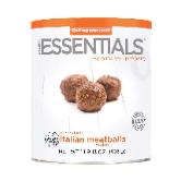 Canned Italian meatballs
