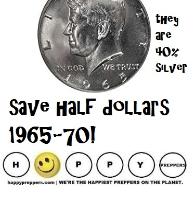 Save half dollars