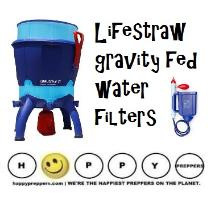 Lifestraw gravity fed water filters