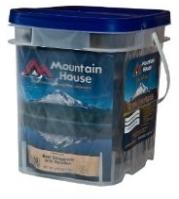 Mountain House bucket of emergency food