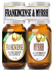 Orgaic frankincense and myrrh set