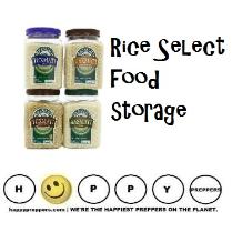 Rice select food storage