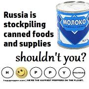 Russia is stockpiling food, shouldn't you?