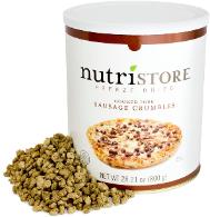 Nutristore Freeze Dried Sausage Crumbles