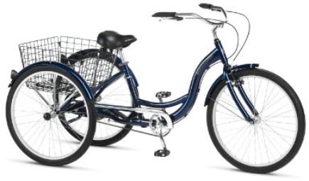 Schwinn-hampton adult trike is a bugout trike