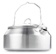 Steel camping kettle