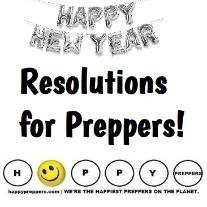 New Year's resolutions for preppers