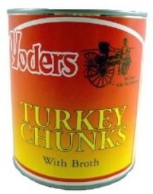 Turkey chunks canned food that lasts 10 years