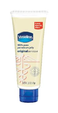 Vaseline in a squeeze tube