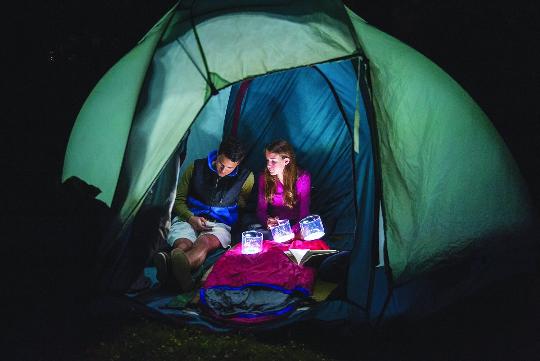 Take the solar air lantern camping or prepare to bug out with it