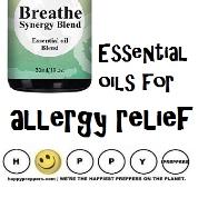 Essential oils for allergy relief