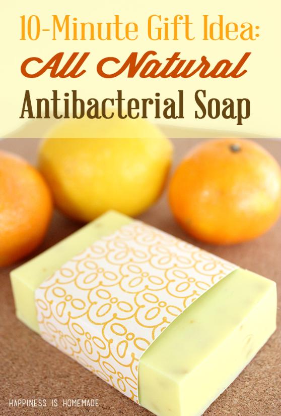 How to make an all-natural antibacterial soap in 10 minutes