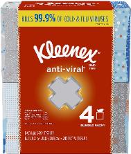 Kleenex Antiviral Tissues