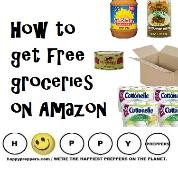 how to get free groceries on Amazon