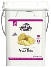 Bucket of potatoes