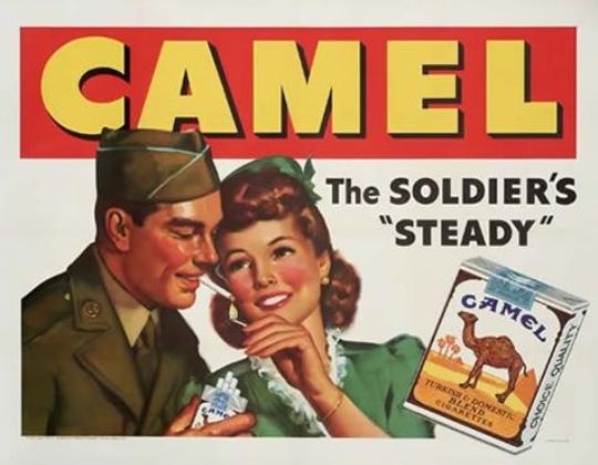 Vintage Camel Cigarette Ad
