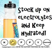 Stockpile electrolytes