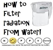 How to filter radiation from your water