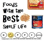 Foods with the best shelf life