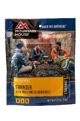 Mountain House Granola for backpacking or camping