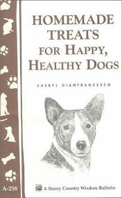 Homemade treats for happy and healthy dogs