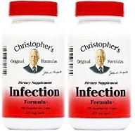 Two-pack Dr. Christophers infection proteciton