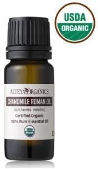 Organic chamomile essential oil