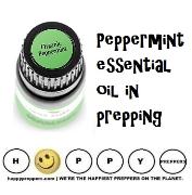 How to use peppermint essential oil in prepping