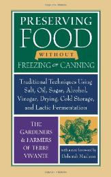 Preserving food without freezing or canning