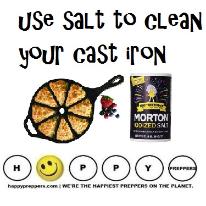 How to use salt to clean your cast iron