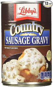 Libby's Country Sausage Gravy ~ Pack of 12