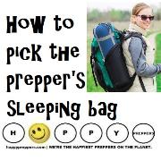 How to pick the prepper's sleeping bag