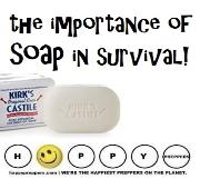 The importance of soap in survival