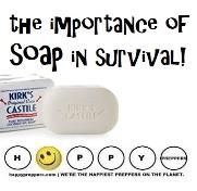 The importance of soap in survival